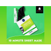 NIVEA URBAN SKIN PURIFYING 10 MINUTES SHEET MASK WITH GREEN TEA & CHARCOAL 1 SHEET